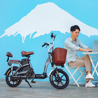 HIMO C16 Electric Bicycle White